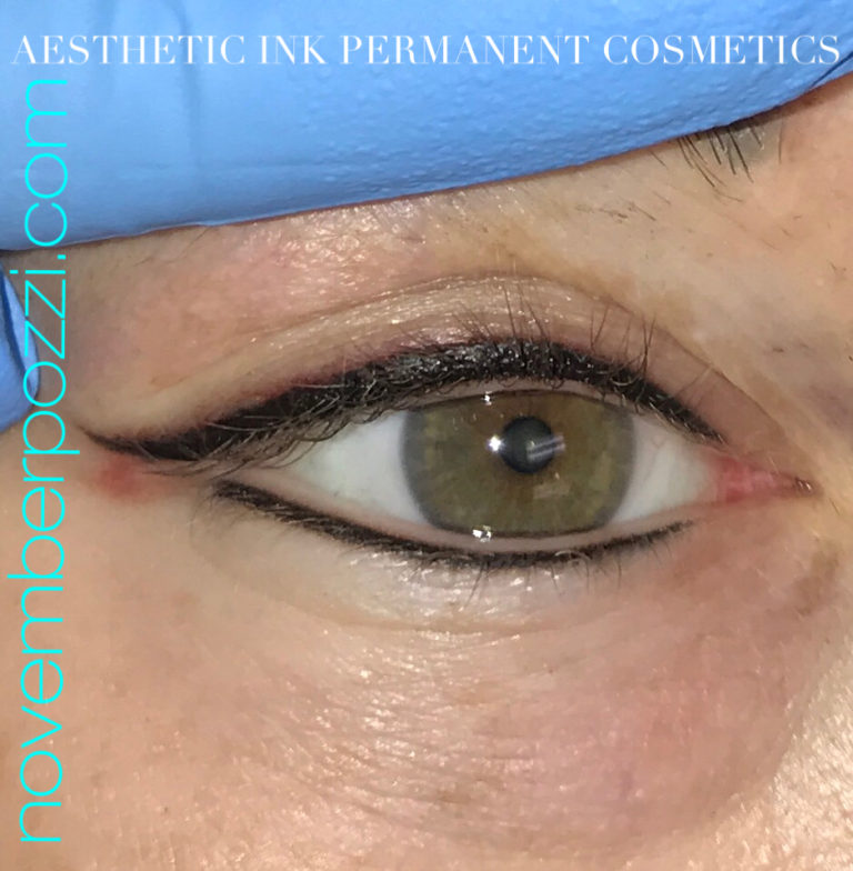 Winged Eyeliner - Upper & Lower - Aesthetic Ink Permanent Cosmetics
