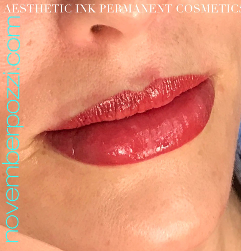 Permanent Lip Color Enhancement - Aesthetic Ink Permanent Cosmetics